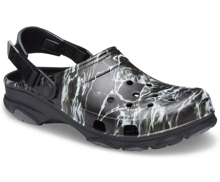 WomenMen Crocs Classic AllTerrain Mossy Oak Elements Clog Black Clogs