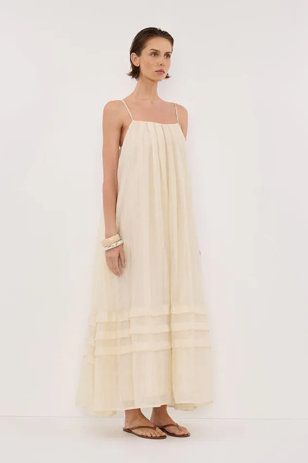 Women Midi Dresses DISSH TAHITI LEMON MIDI DRESS