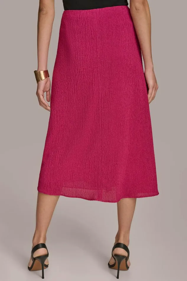 Women MIDI SKIRT WITH FRONT SLIT Cactus Flower Donna Karan New York Skirts Women MIDI SKIRT WITH FRONT SLIT Cactus Flower Donna Karan New York Skirts
