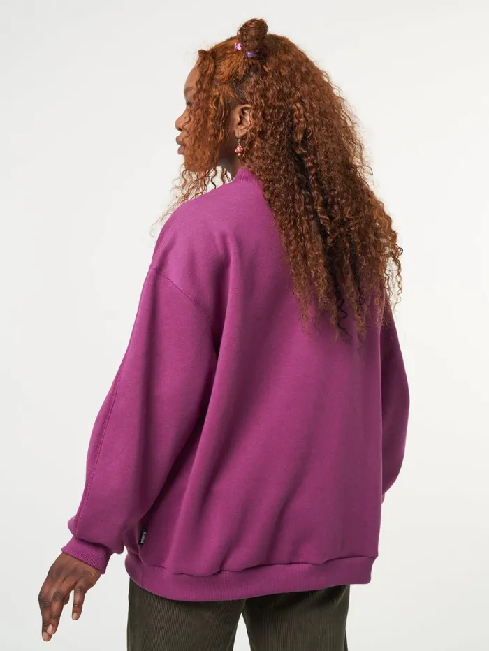 Women Minga London Sweaters and Hoodies Minga Flowers and Butterflies High Neck Sweater