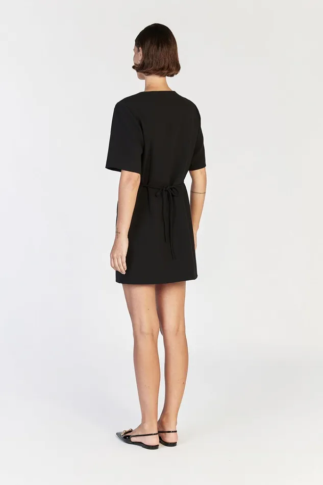 Women Mini Dresses DISSH LIA BLACK SLEEVED MINI DRESS