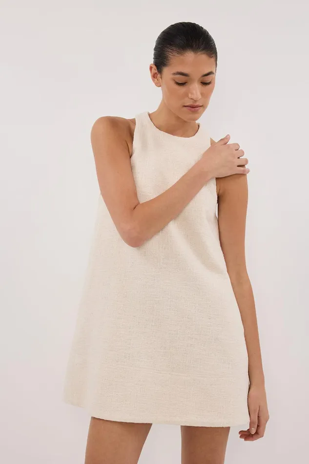 Women Mini Dresses DISSH NIA NATURAL MINI DRESS