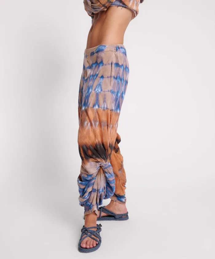 Women MIRAGE HAND TIE DYED GYPSY HAREM PANTS One Teaspoon Bottoms Women MIRAGE HAND TIE DYED GYPSY HAREM PANTS One Teaspoon Bottoms