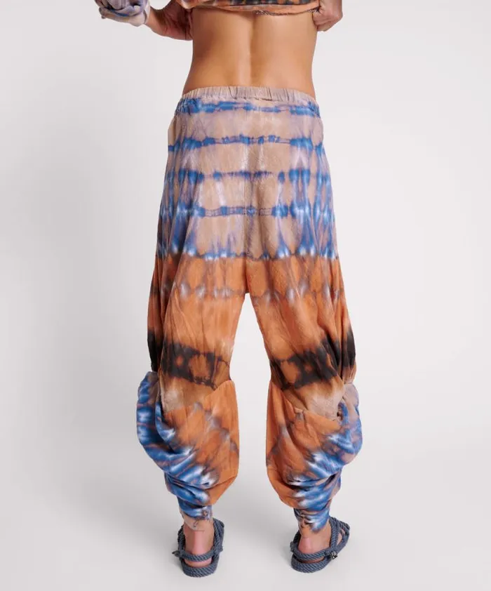 Women MIRAGE HAND TIE DYED GYPSY HAREM PANTS One Teaspoon Bottoms Women MIRAGE HAND TIE DYED GYPSY HAREM PANTS One Teaspoon Bottoms