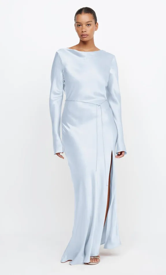 Women MOON DANCE LONG SLEEVE MAXI DRESS 8211 DUSTY BLUE Bec Bridge Maxi Dresses