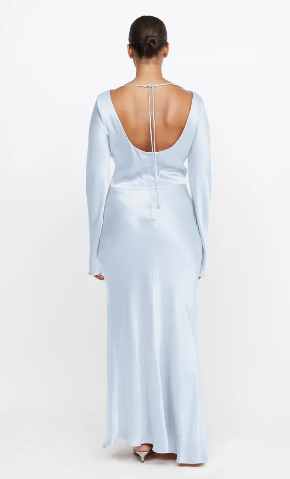 Women MOON DANCE LONG SLEEVE MAXI DRESS 8211 DUSTY BLUE Bec Bridge Maxi Dresses