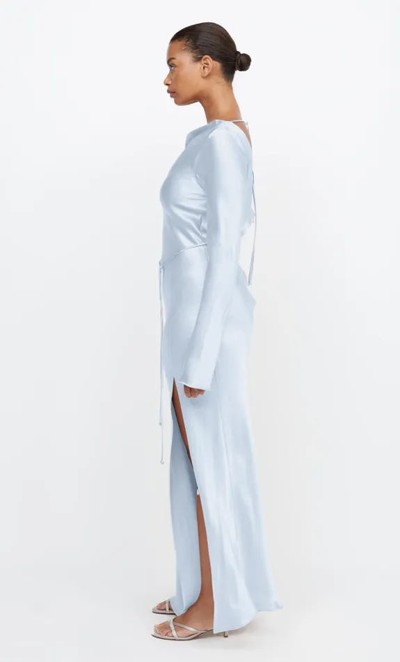 Women MOON DANCE LONG SLEEVE MAXI DRESS 8211 DUSTY BLUE Bec Bridge Maxi Dresses