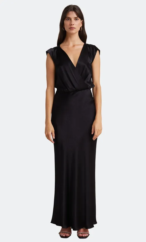 Women MOON DANCE MAXI DRESS 8211 BLACK Bec Bridge Bridesmaid Dresses