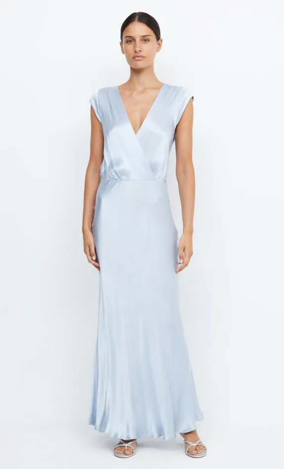 Women MOON DANCE MAXI DRESS 8211 DUSTY BLUE Bec Bridge Bridesmaid Dresses