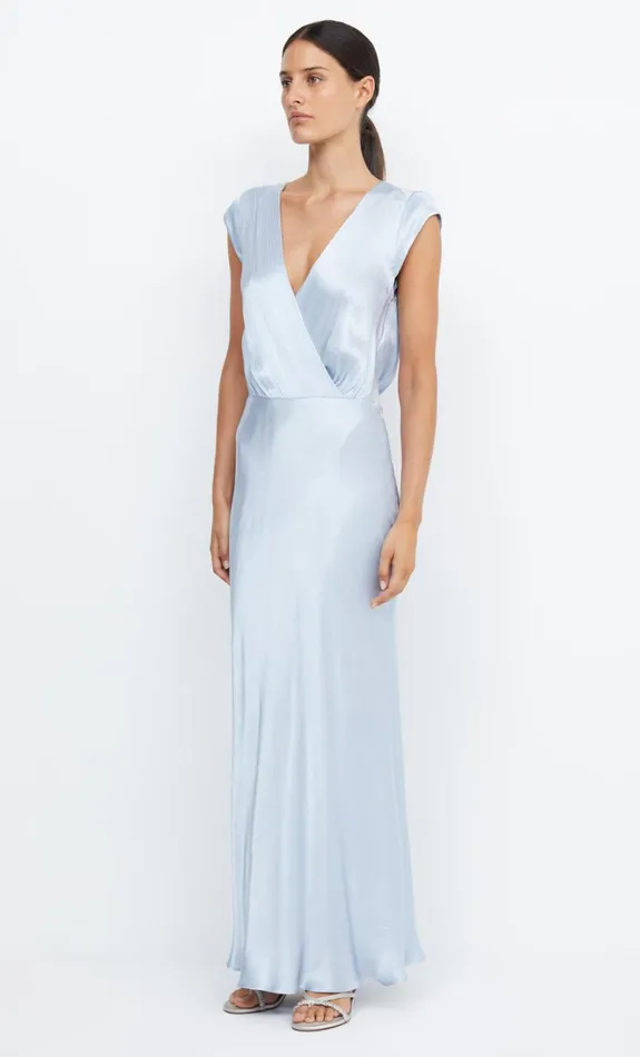 Women MOON DANCE MAXI DRESS 8211 DUSTY BLUE Bec Bridge Bridesmaid Dresses