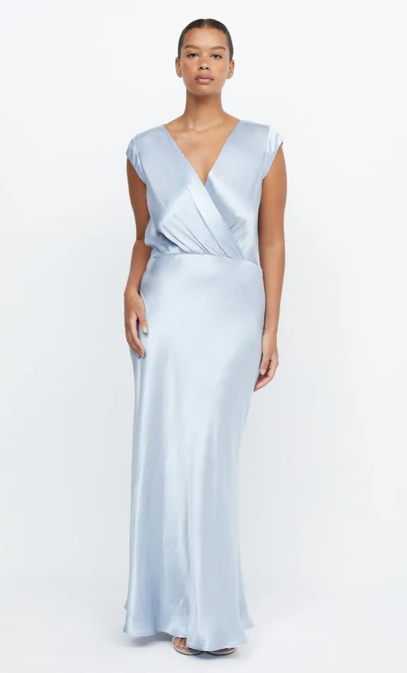 Women MOON DANCE MAXI DRESS 8211 DUSTY BLUE Bec Bridge Bridesmaid Dresses
