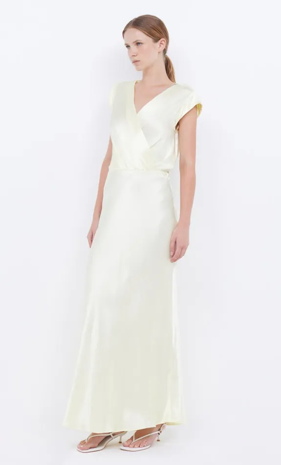 Women MOON DANCE MAXI DRESS 8211 ICE YELLOW Bec Bridge Wedding Guest