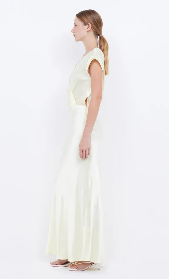 Women MOON DANCE MAXI DRESS 8211 ICE YELLOW Bec Bridge Wedding Guest