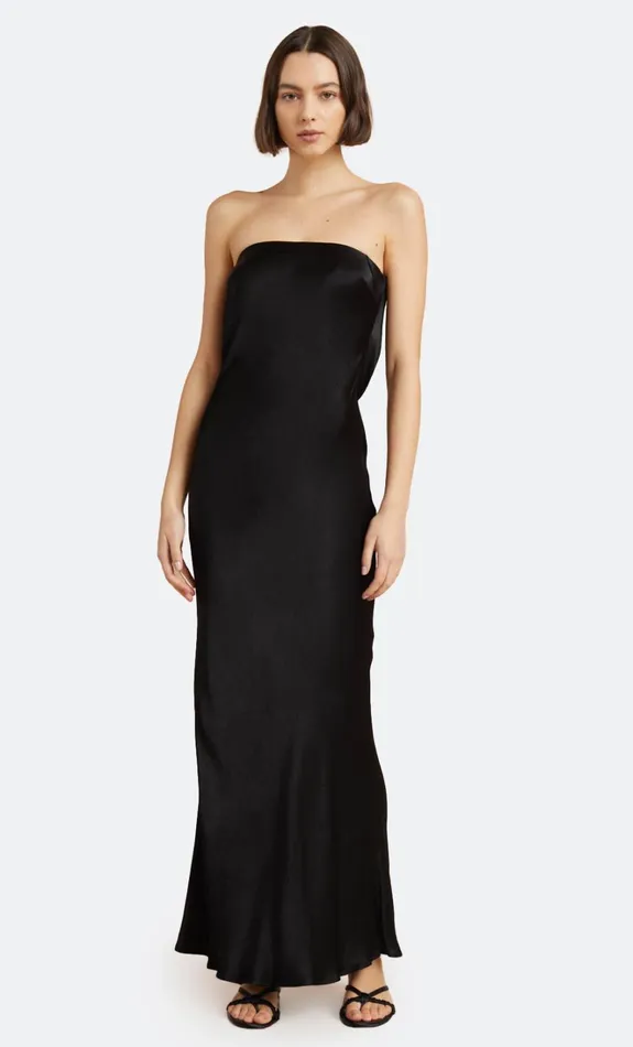 Women MOON DANCE STRAPLESS DRESS 8211 BLACK Bec Bridge Bridesmaid Dresses