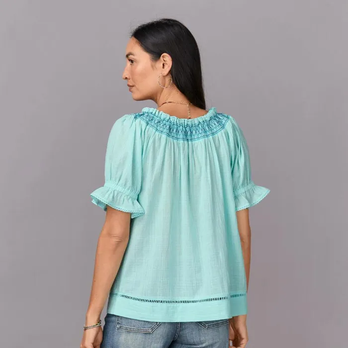 Women Morgan Easy Top Petite Soft Turq Sundance Catalog Petite Styles Women Morgan Easy Top Petite Soft Turq Sundance Catalog Petite Styles