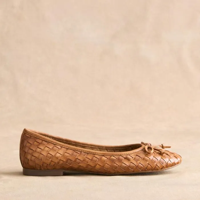 Women Nataly Woven Flats Black Sundance Catalog Shoes