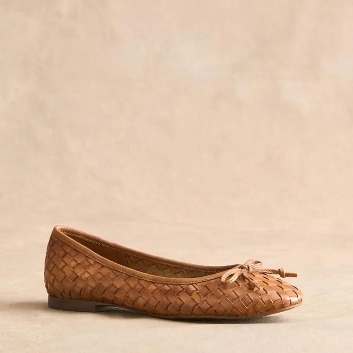 Women Nataly Woven Flats Black Sundance Catalog Shoes
