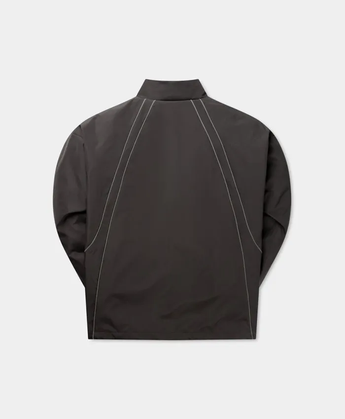 Women Obsidian Black Taye Logo Relaxed Track Jacket Daily Paper Jackets Women Obsidian Black Taye Logo Relaxed Track Jacket Daily Paper Jackets
