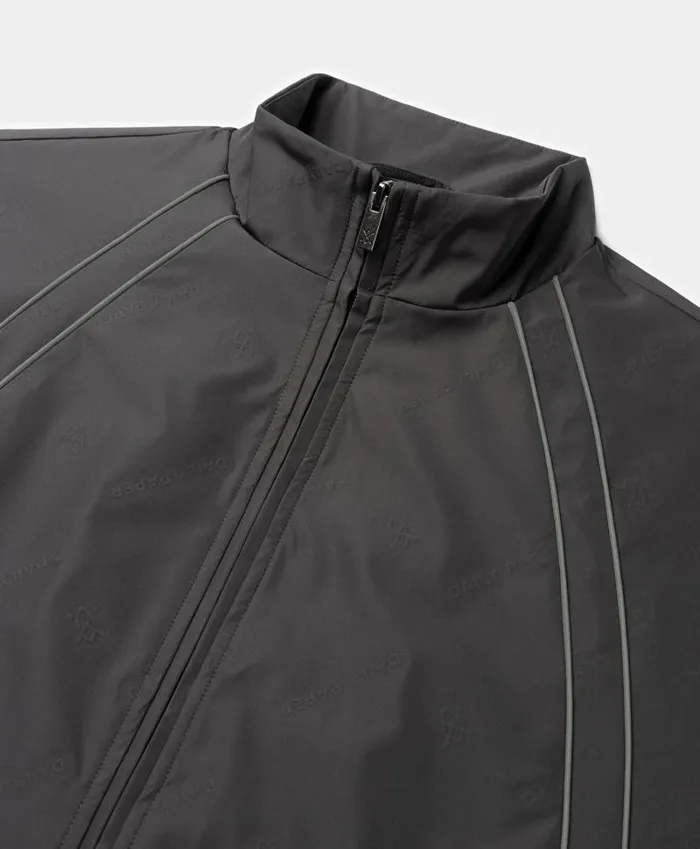 Women Obsidian Black Taye Logo Relaxed Track Jacket Daily Paper Jackets Women Obsidian Black Taye Logo Relaxed Track Jacket Daily Paper Jackets