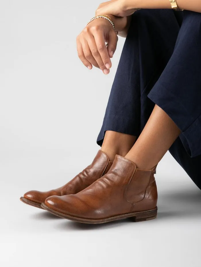 Women Officine Creative Footwear LEXIKON 528 Black Leather Booties Women Officine Creative Footwear LEXIKON 528 Black Leather Booties