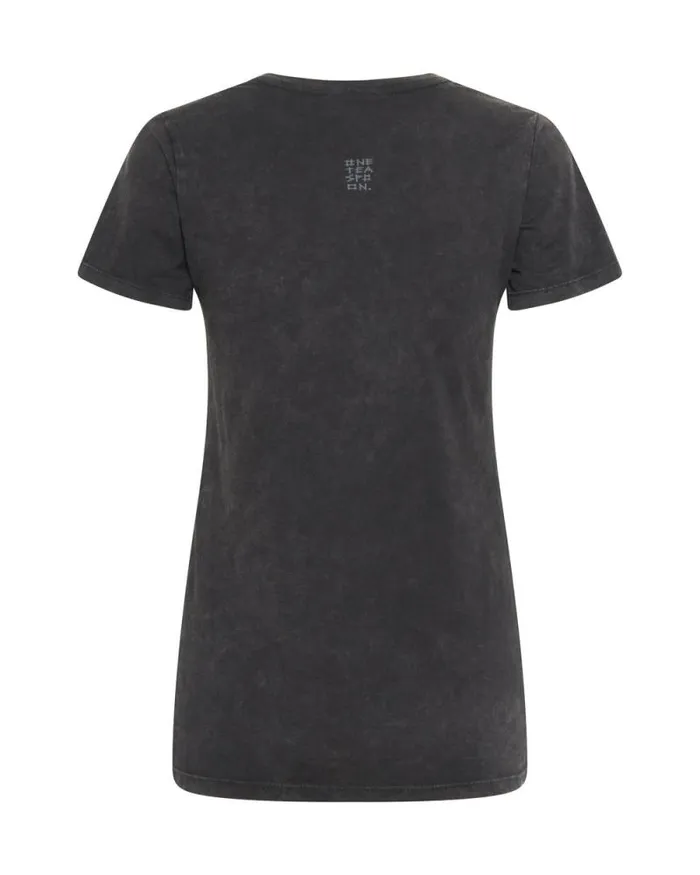 Women ONE TEASPOON ORGANIC FITTED LOGO TEE BLACK One Teaspoon Tees and Tanks Women ONE TEASPOON ORGANIC FITTED LOGO TEE BLACK One Teaspoon Tees and Tanks