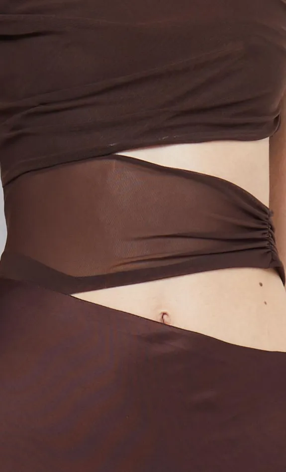 Women OPHELIA MAXI DRESS 8211 COCOA Bec Bridge Prom Dresses