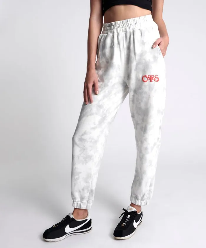 Women OTS HIGH WAIST KICK PANTS WHITE One Teaspoon Bottoms Women OTS HIGH WAIST KICK PANTS WHITE One Teaspoon Bottoms