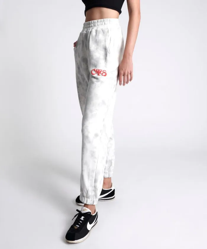 Women OTS HIGH WAIST KICK PANTS WHITE One Teaspoon Bottoms Women OTS HIGH WAIST KICK PANTS WHITE One Teaspoon Bottoms
