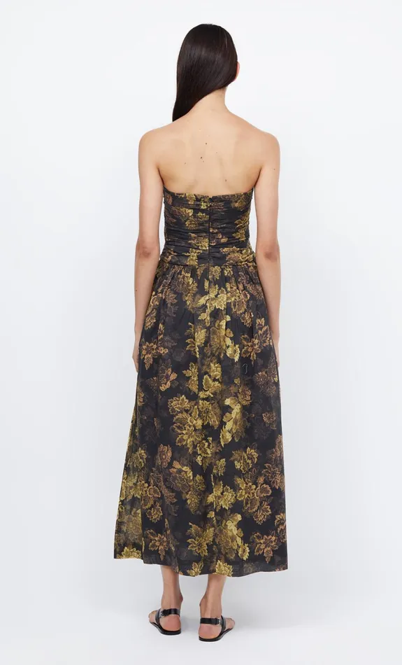 Women PALMER STRAPLESS MAXI 8211 JASPER FLORAL Bec Bridge Maxi Dresses