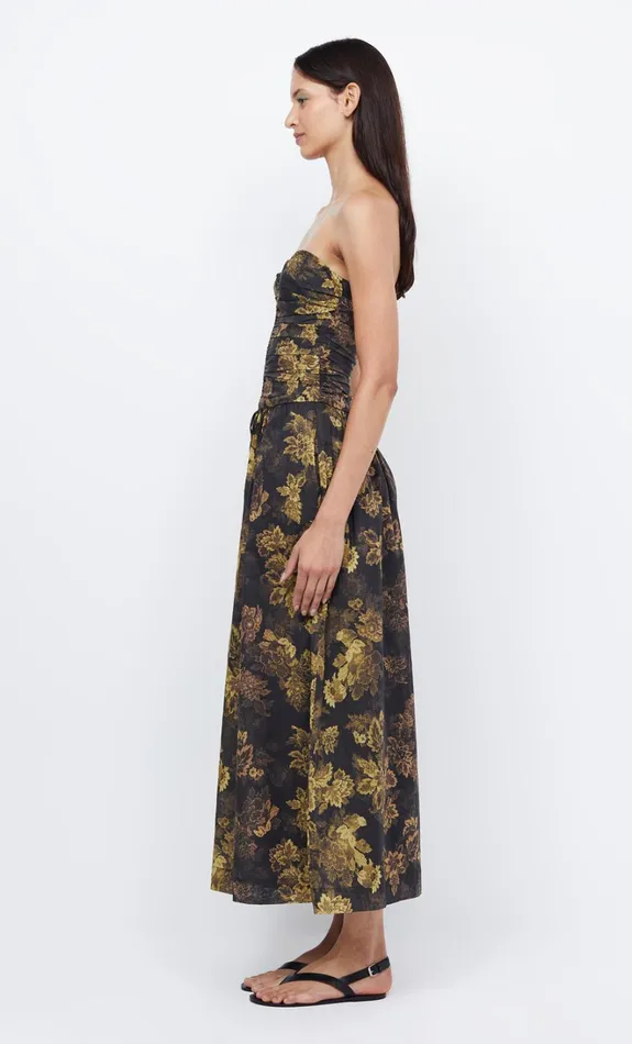 Women PALMER STRAPLESS MAXI 8211 JASPER FLORAL Bec Bridge Maxi Dresses