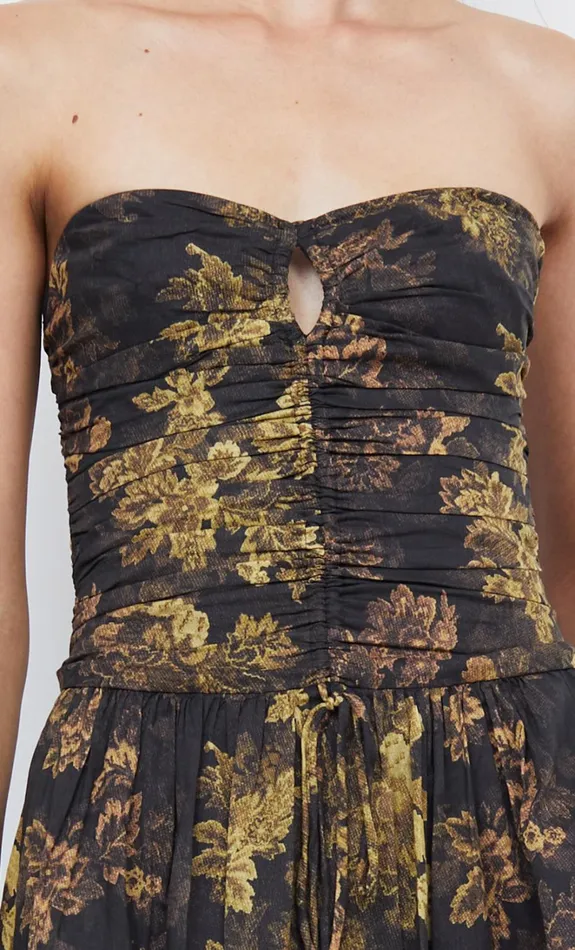 Women PALMER STRAPLESS MAXI 8211 JASPER FLORAL Bec Bridge Maxi Dresses