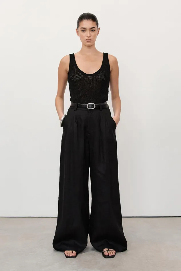 Women Pants DISSH GRACE BLACK PANT