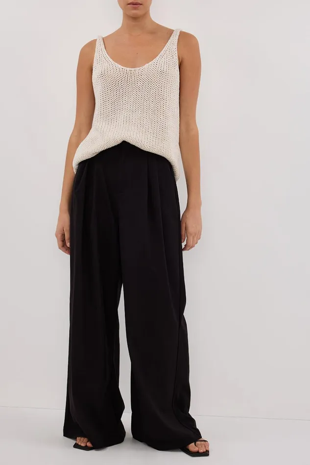 Women Pants DISSH GRACE BLACK PANT