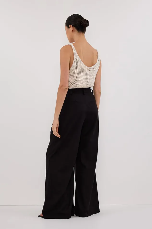 Women Pants DISSH GRACE BLACK PANT