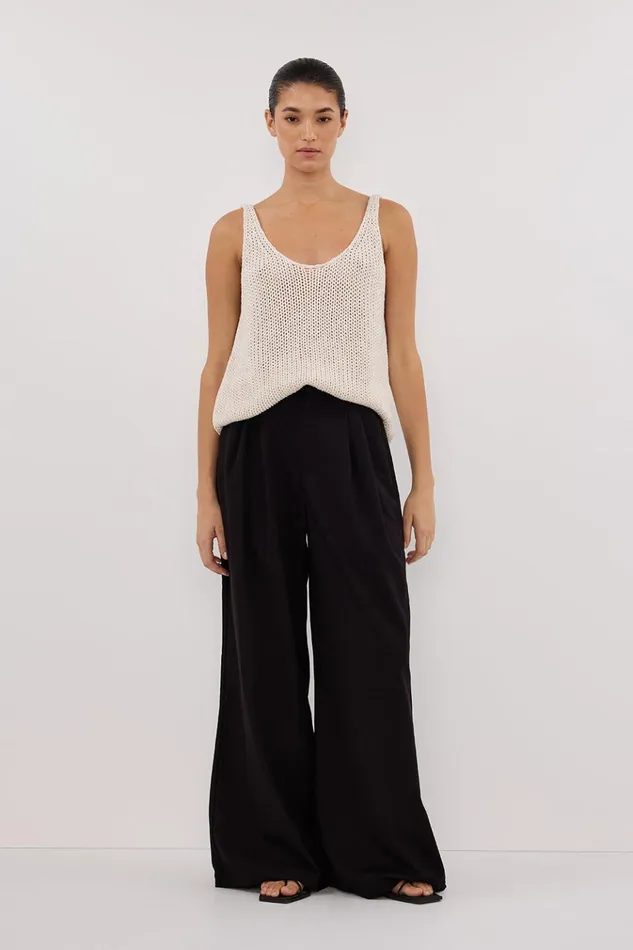 Women Pants DISSH GRACE BLACK PANT