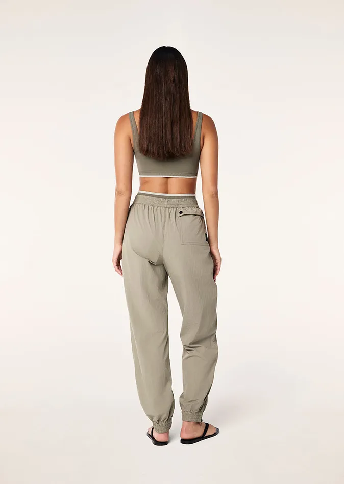 Women Pants PE Nation PITLANE PANT IN SILVER SAGE