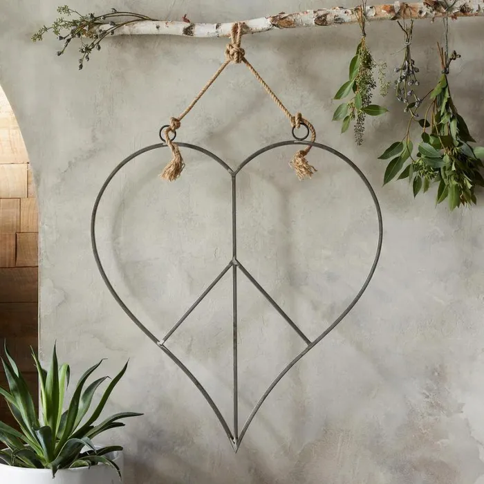 Women Peaceful Heart Sundance Catalog Decor