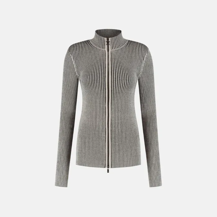Women Pelican Beige Alora Two Tone Knit Vest Daily Paper Knitwear
