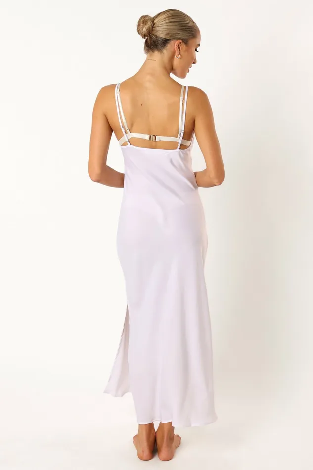 Women Petal and Pup Neroli Maxi Slip Ivory Sleepwear and Intimates
