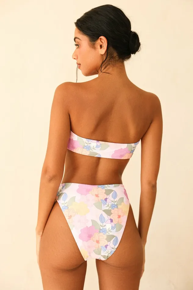 Women Petal and Pup Seashore Bottom Zen Garden Swim