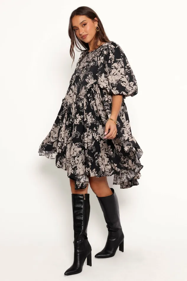 Women Petal and Pup Zinta Mini Dress Floral Print Floral Dresses