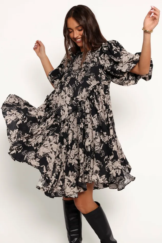 Women Petal and Pup Zinta Mini Dress Floral Print Floral Dresses
