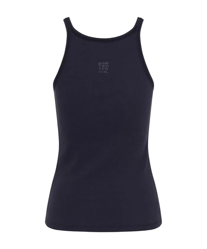 Women PETROL BOWER BIRD RIBBED TANK TOP One Teaspoon Tees and Tanks