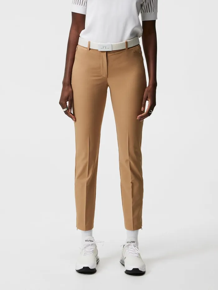 Women Pia Pant Tiger Brown JLindeberg Trousers