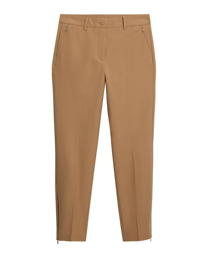 Women Pia Pant Tiger Brown JLindeberg Trousers