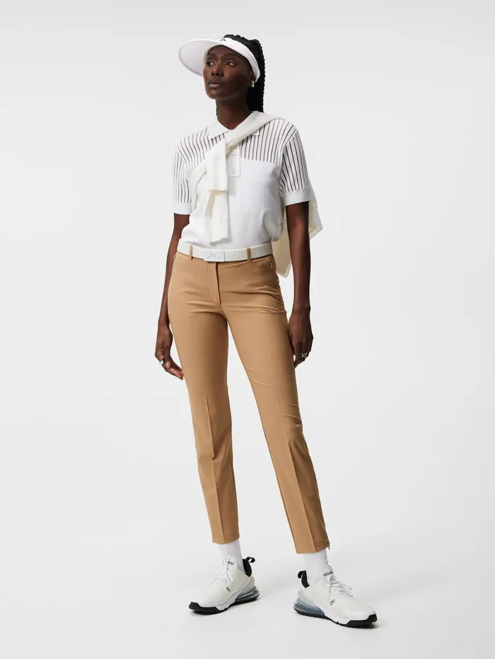 Women Pia Pant Tiger Brown JLindeberg Trousers