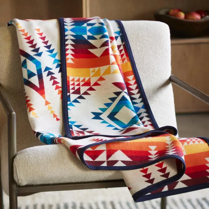 Women Pilot Rock Blanket Sundance Catalog Decor