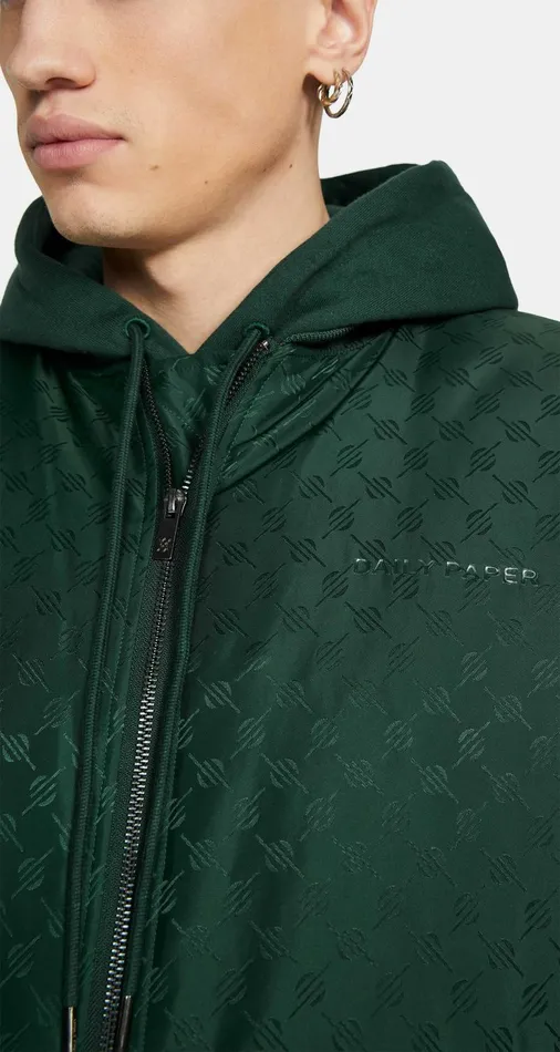 Women Pine Green Oversized Ronack Jacket Daily Paper Jackets Women Pine Green Oversized Ronack Jacket Daily Paper Jackets