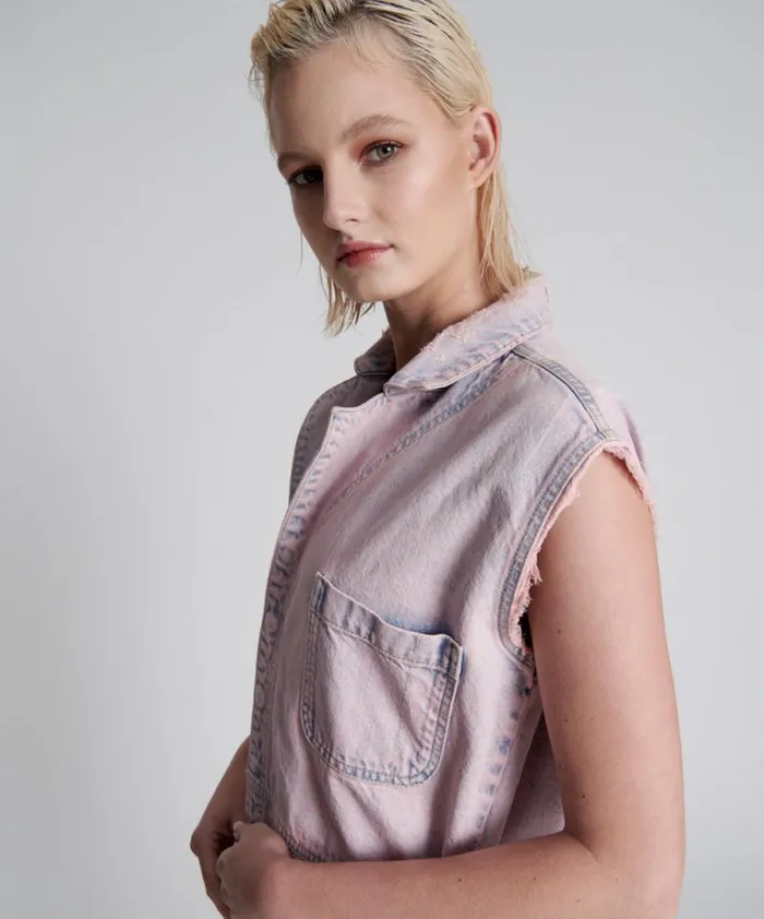 Women PINK HAZE PALISADES OVERALL One Teaspoon Denim Jumpsuits Women PINK HAZE PALISADES OVERALL One Teaspoon Denim Jumpsuits