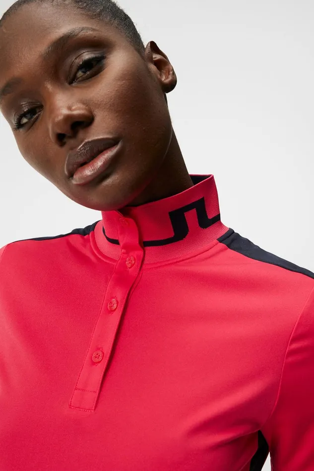 Women Pip Polo Azalea JLindeberg Polo Shirts Women Pip Polo Azalea JLindeberg Polo Shirts